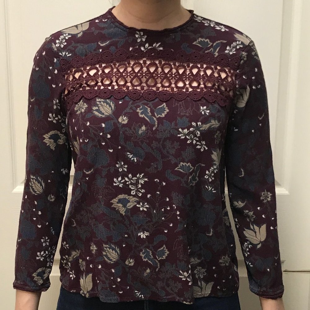 HINGE Floral Top